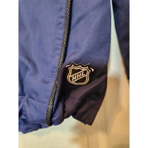 Reebok NHL Tampa Bay Lightning Pullover Navy Blue Hockey Jacket - Picture 9 of 11